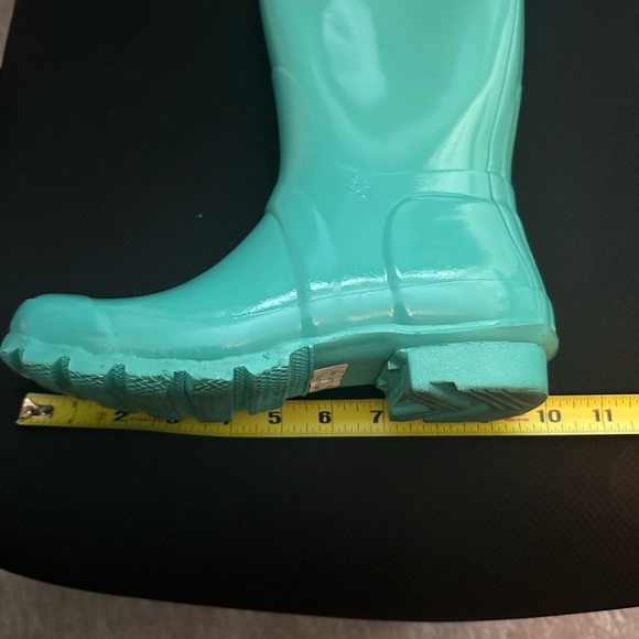 Hunter rain boots 🌧️turquoise UK 3 US 5 - Picture 11 of 11